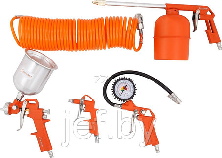 Набор пневмоиструмента 5 IN 1 PRO ELAND 5IN1PROEL, фото 2