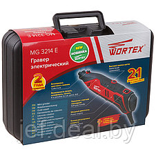 Гравер электрический MG 3214 E+ аксессуары 140 вт WORTEX MG3214E0011, фото 3