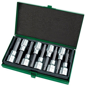 Набор бит TORX 1/2" 9 предметов TOPTUL GAAD0906, фото 2
