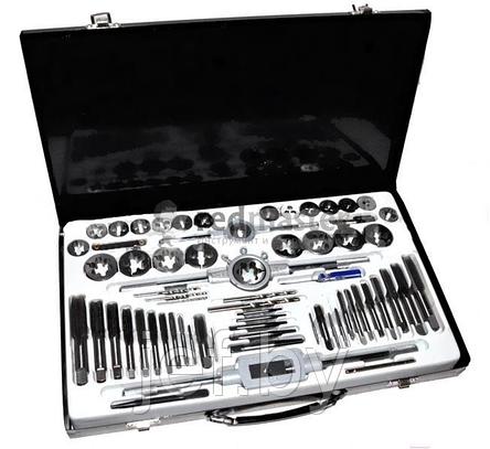 Набор метчиков и плашек универсальный 65 предметов TORIN TRX065, фото 2