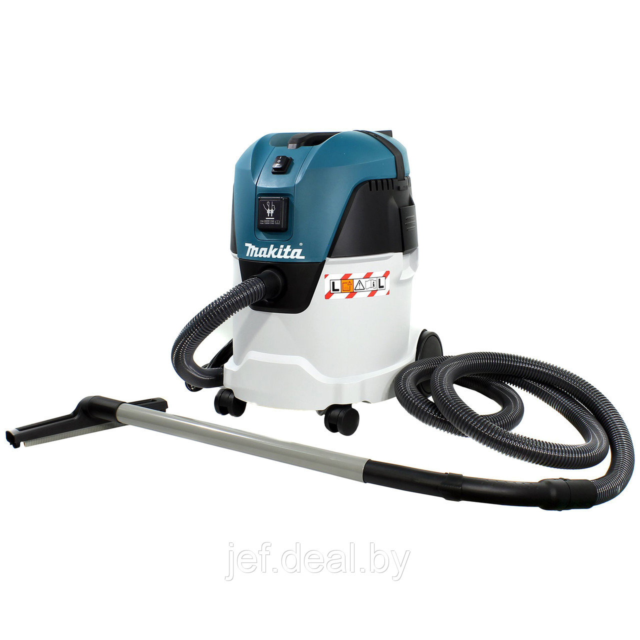 Пылесос VC 2512 L (1000 Вт, 25 л, класс: L, самоочистка: полуавтомат) MAKITA VC2512L