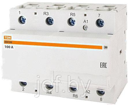 Контактор модульный км100/4-100 4нз TDM SQ0213-0024, фото 2