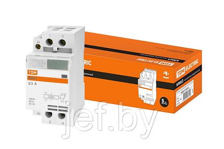 Контактор модульный км63/2-63 1но 1н3 TDM SQ0213-0010, фото 2