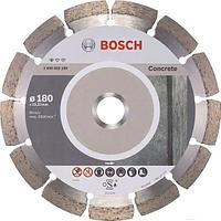 Алмазный круг 180х22 мм по бетону сегмент. STANDARD FOR CONCRETE сухая резка BOSCH 2608602199