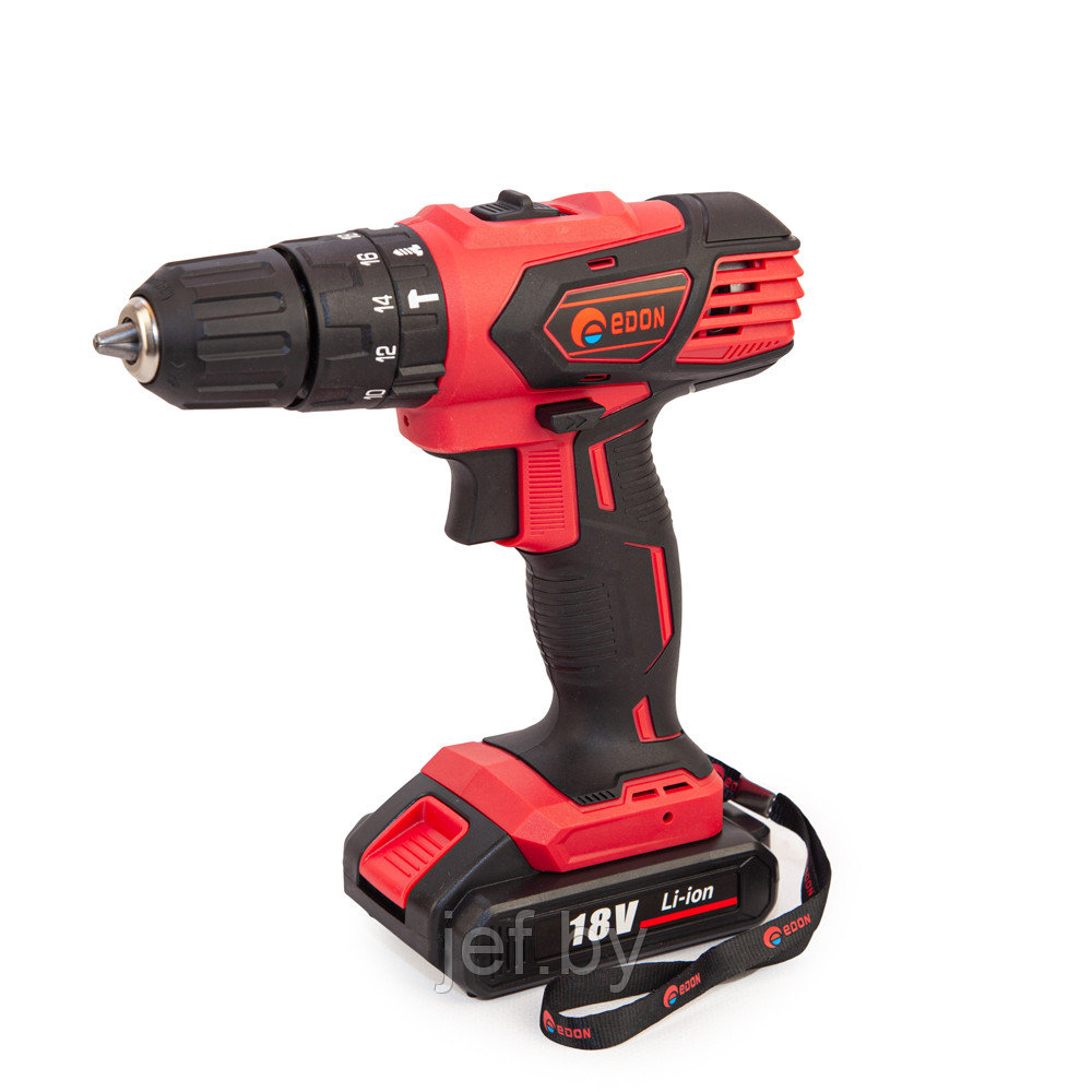 Аккумуляторная дрель-шуруповёрт AD-18CP EDON 202020100015