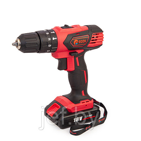 Аккумуляторная дрель-шуруповёрт AD-18CP EDON 202020100015, фото 2