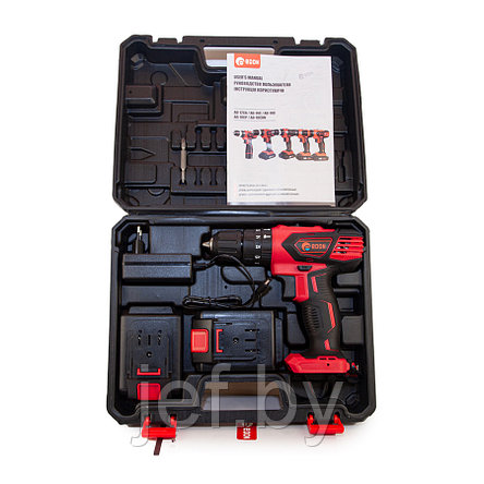 Аккумуляторная дрель-шуруповёрт AD-18CP EDON 202020100015, фото 2