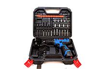 Аккумуляторная дрель-шуруповерт CF-1201 + набор EDON 201010100010, фото 3