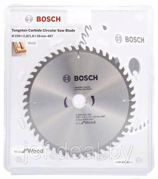 Диск пильный 230х30 мм 48 зубьев BOSCH 2608644382