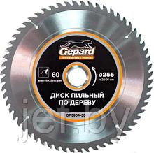 Диск пильный 255х32/30 мм 60 зубьев GEPARD GP0904-60