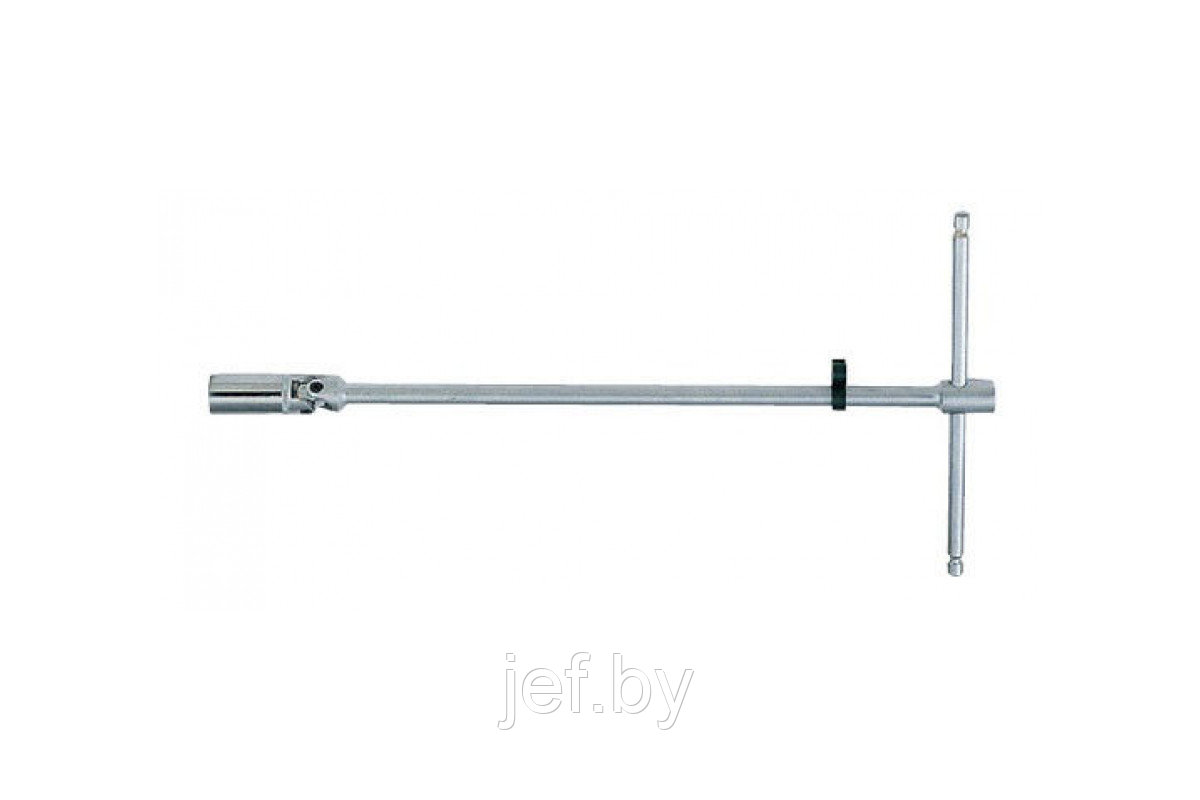 Ключ свечной, магнитный с крестовым карданом, 12-гранный L=300мм S=16мм 3/8" FORCE 807330016UM