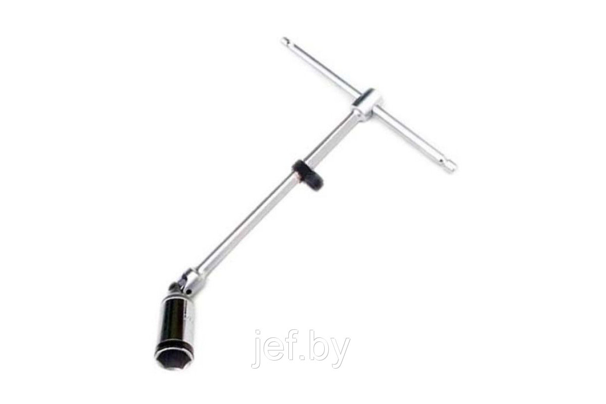 Ключ свечной, магнитный с крестовым карданом,12-гранный L=300мм S=20,6мм 3/8" FORCE 807330020.6UM