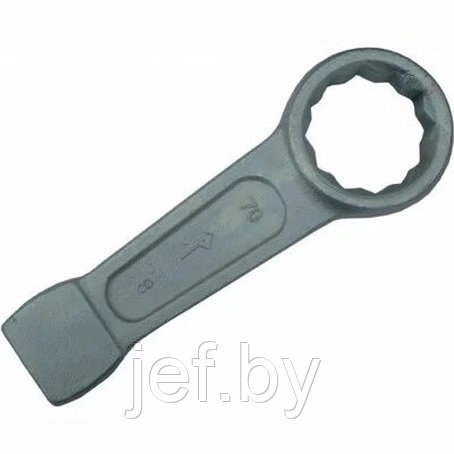 Ключ ударный, фосфатированный, накидной 50мм BAUM 66A/50, фото 2