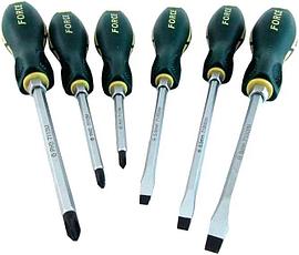 Набор ударных отверток 6 предметов FORCE 2069, фото 2