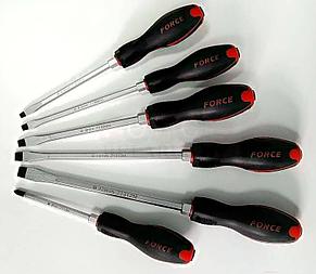 Набор ударных отвёрток 6 предметов (ложемент в картоне) FORCE 20610A, фото 2