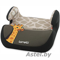 Автокресло Lorelli (Bertoni) Topo Comfort 2020 (светлый и темный бежевый, жираф) Giraffe Light Dark (бустер)