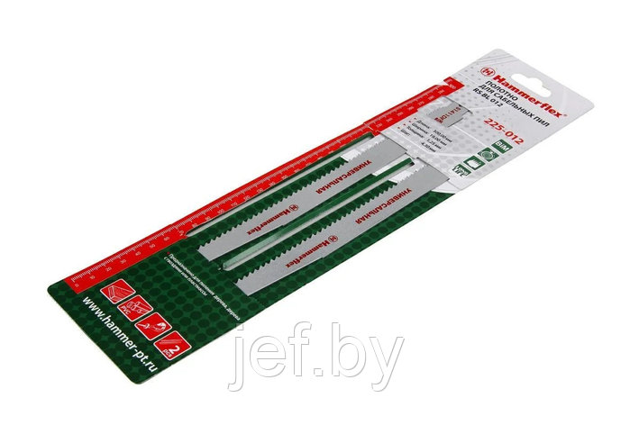 Полотно для сабельных пил FLEX 225-012 S1411DF 300x19x1.25мм (2шт) HAMMER 225-012, фото 2