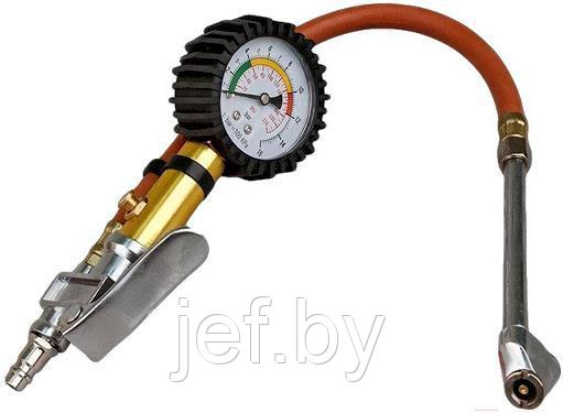Приспособление с манометром для накачивания и сдутия шин 22 АТМ SUMAKE SA-6605, фото 2