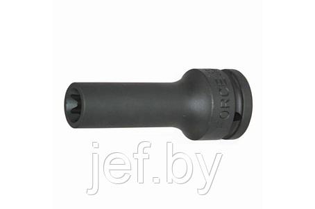 Ударная головка, удлиненная L=110мм., звезда E24 3/4" FORCE 46611024, фото 2