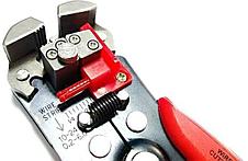 Универсальные зачистные клещи проводов и обжима контактов L=210мм FORCE 6805A, фото 3