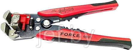 Универсальные зачистные клещи проводов и обжима контактов L=210мм FORCE 6805A, фото 2