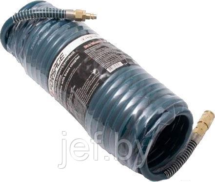 Шланг витой полиуретановый 8мм х 12мм х 10м с быстроразъемами FORSAGE F-1208-10M, фото 2