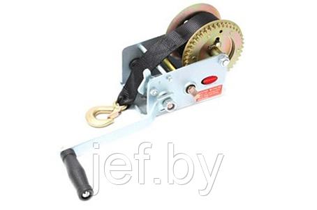 Лебедка ручная барабанная двухскоростная 900кг ROCKFORCE RF-TRT1201S, фото 2