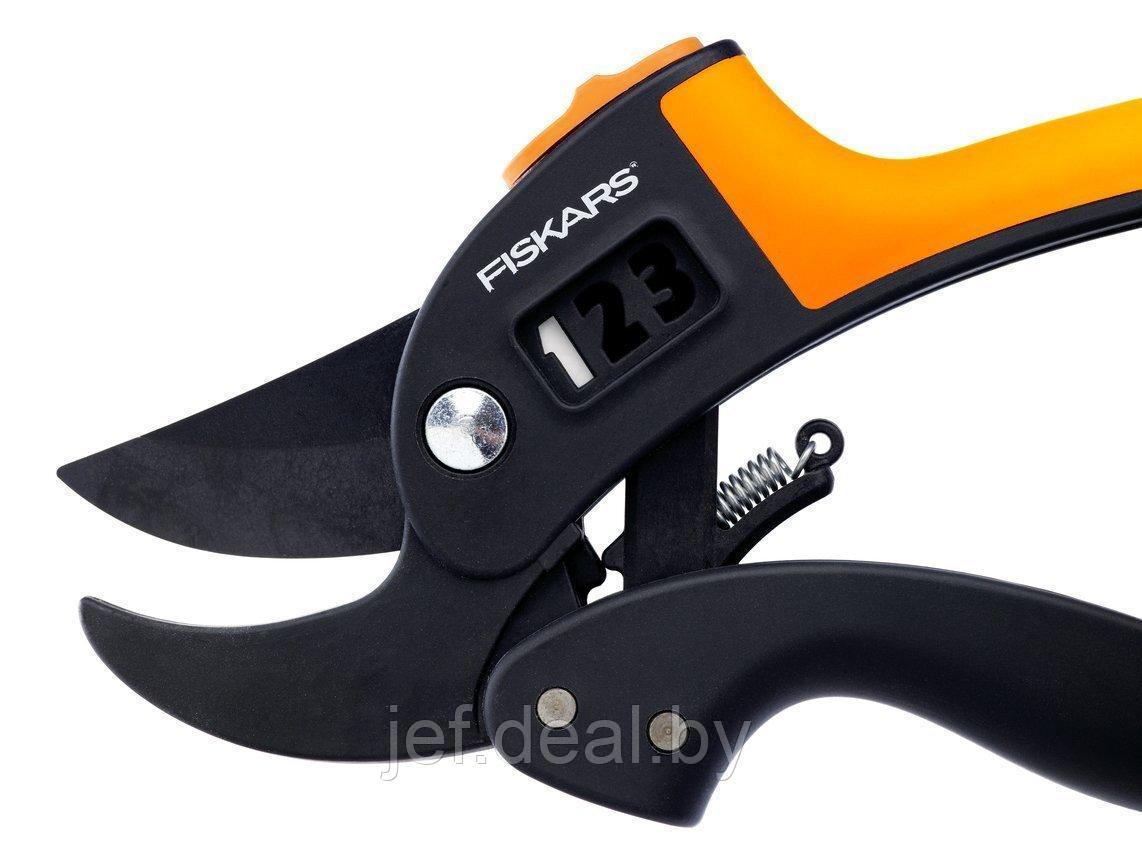 Секатор контактный POWERSTEP с храповым механизмом (111670) FISKARS 1000575 - фото 5 - id-p195487527