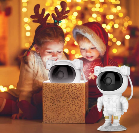 Ночник проектор игрушка Astronaut Starry Sky Projector с пультом ДУ - фото 2 - id-p195490712