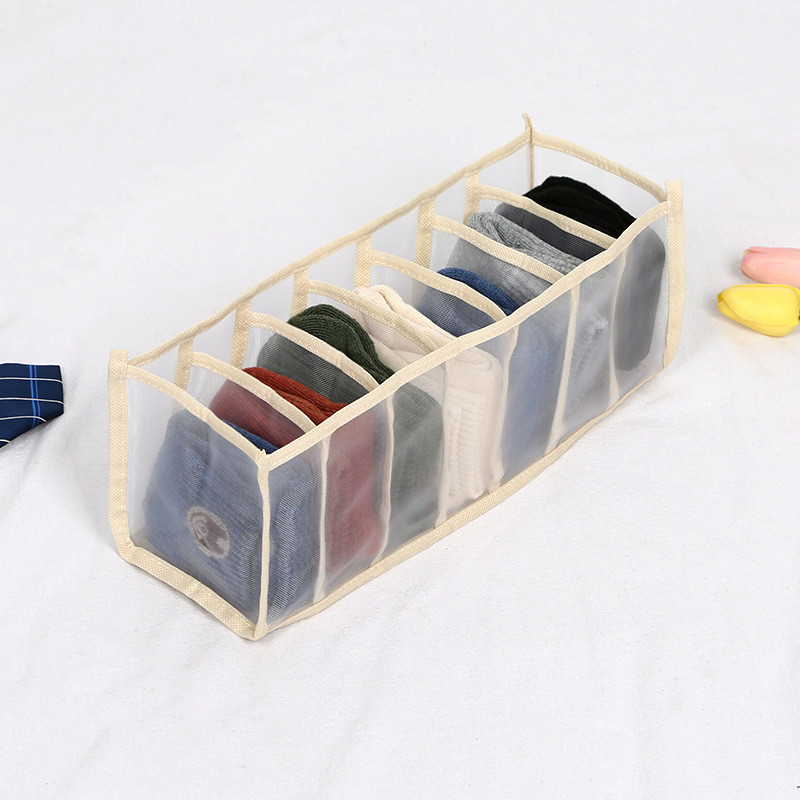 Органайзер для шкафа или комода - коробка для хранения одежды (нижнего белья, вещей), размер 32х12х12,5см, 7, фото 1