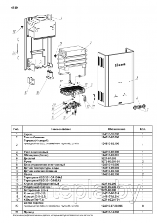 Газовая колонка Нева 4610 - фото 2 - id-p195492728