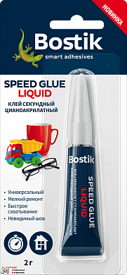 Клей Bostik секундный Speed Glue Liquid  2гр