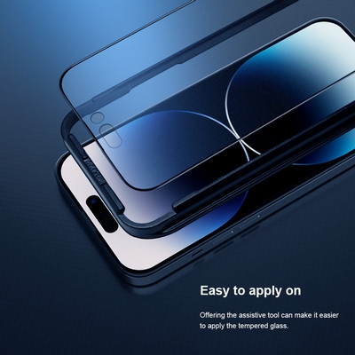 Матовое защитное стекло Nillkin FogMirror Tempered Glass для Apple iPhone 14 Pro - фото 8 - id-p195493093