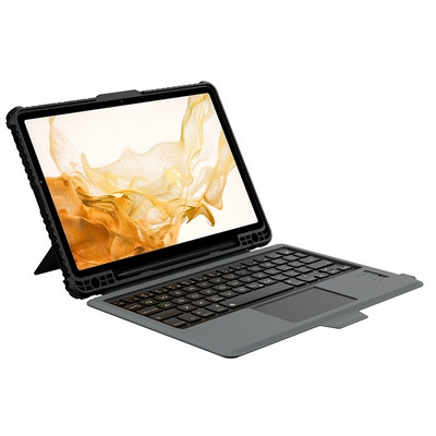 Чехол клавиатура Nillkin Bumper Combo Keyboard Case Черный для Samsung Galaxy Tab S8 - фото 1 - id-p195493102