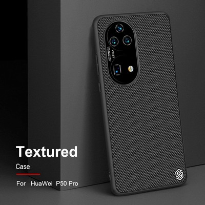 Чехол Nillkin Textured Case Черный для Huawei P50 Pro - фото 5 - id-p195492952