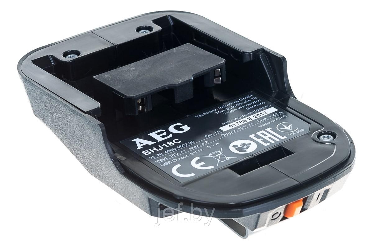 Адаптер с аккумулятора 18в на USB bhj18c-0 без батареи AEG 4935459335 - фото 4 - id-p195482762