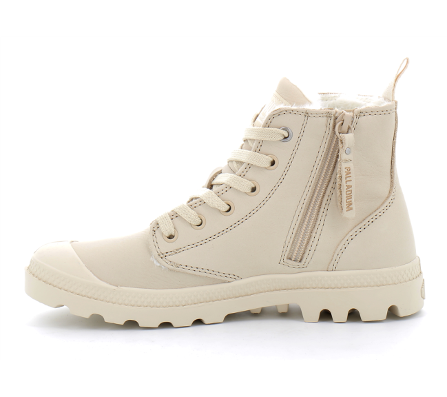 Ботинки женские Palladium Pampa Hi Zip NBK WL песочный - фото 3 - id-p194556748