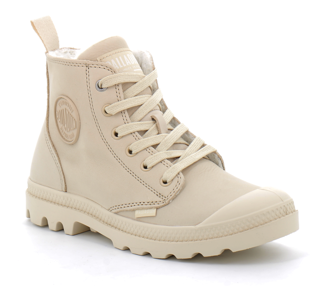 Ботинки женские Palladium Pampa Hi Zip NBK WL песочный - фото 5 - id-p194556748