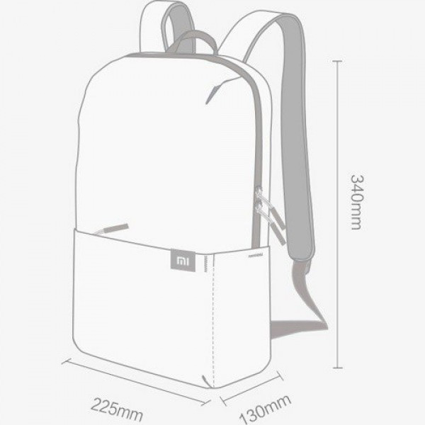 Рюкзак Xiaomi Mi Casual Daypack Черный - фото 2 - id-p195288128