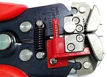 Универсальные зачистные клещи проводов и обжима контактов L=210мм FORCE 6805A, фото 3