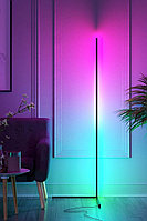 Светодиодный RGB торшер 200 см, напольный угловой (управление с пульта/приложения), фото 3