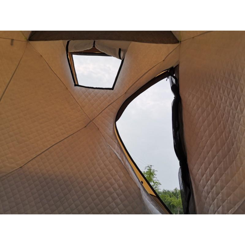 Палатка зимняя куб четырехслойная Mircamping (240х240х190/220см), арт. MIR-2019 - фото 6 - id-p195495771