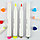 Фломастеры 36 цветов со штампиками в пластиковом футляре, фото 4