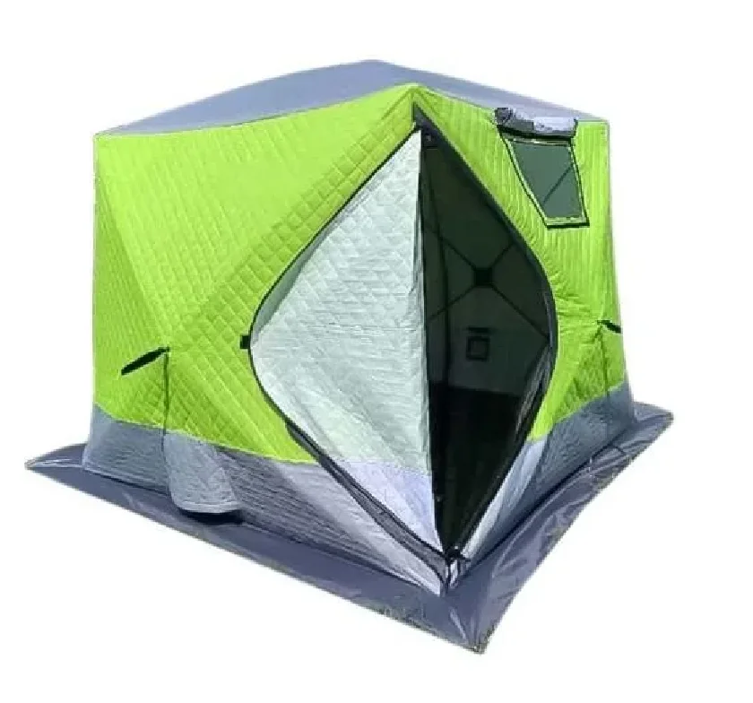 Палатка зимняя куб трехслойная Mircamping (210х210х170см), арт. MIR-2018 - фото 1 - id-p195497273