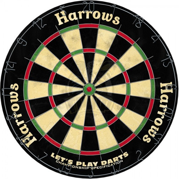 Дартс Harrows Lets Play Darts 18 дюймов (сизалевая мишень) (арт. EA376)