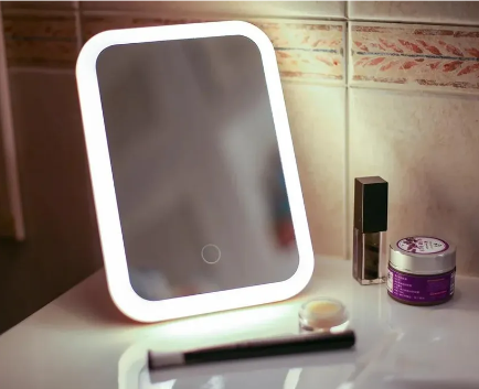 Зеркало косметическое настольное с LED - подсветкой (3 светорежима) Makeup Mirror - фото 6 - id-p195497527
