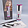 Беспроводные Бигуди Сordless automatic  стайлер для завивки волос  Белый / розовый, фото 5