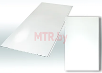 Панель ПВХ (пластиковая) лакированная Dekostar Альянс белый глянец 2500*250*7 мм