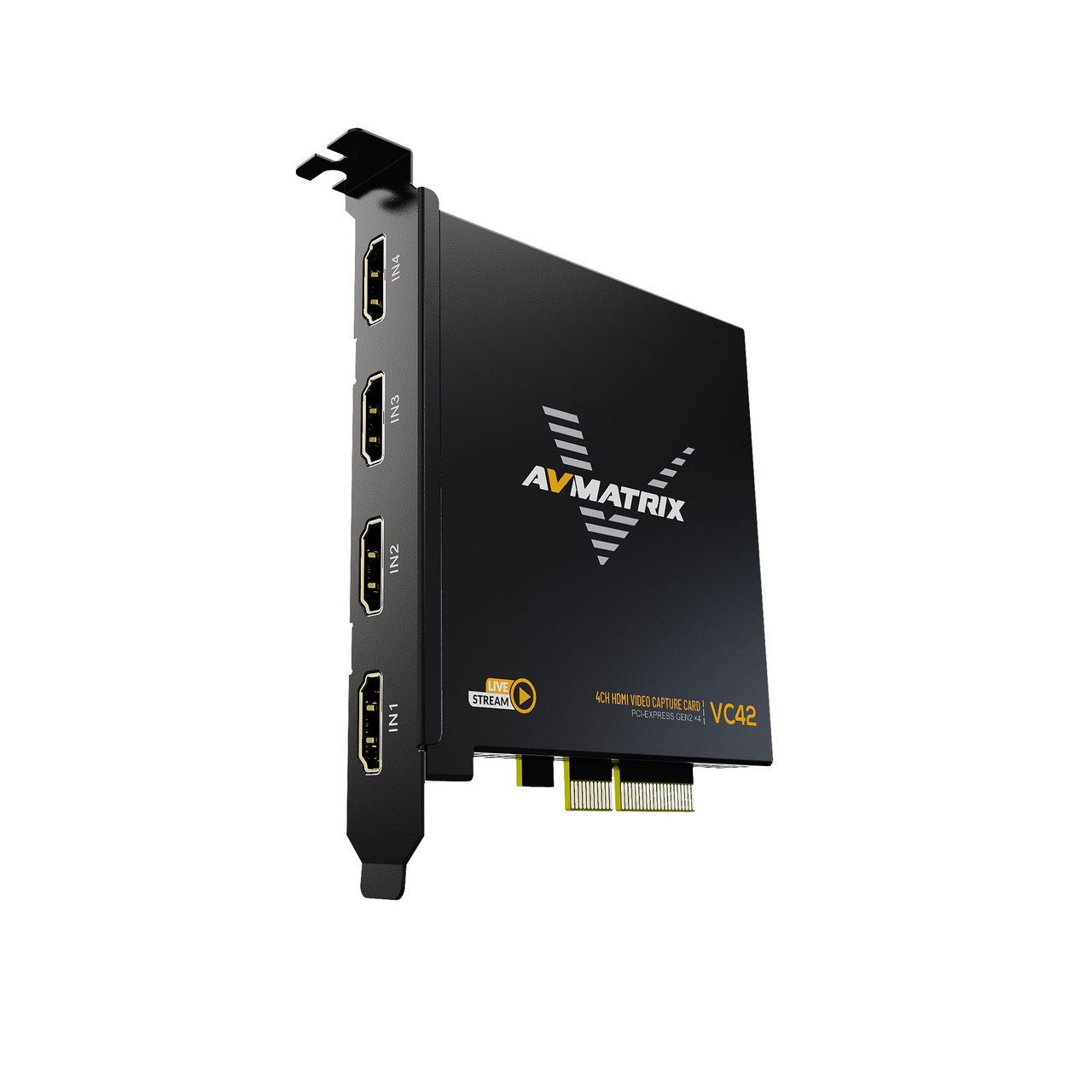 Плата видеозахвата AVMATRIX VC42 4CH HDMI PCIE - фото 3 - id-p195497169