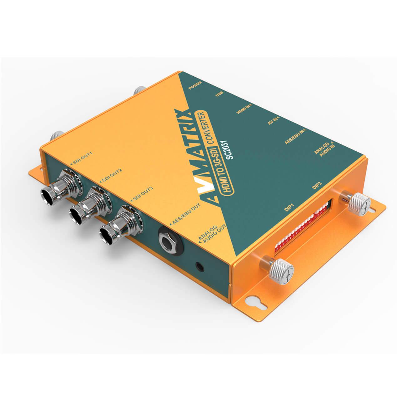 Конвертер AVMATRIX SC2031 HDMI/AV в 3G-SDI с масштабированием - фото 2 - id-p195497176